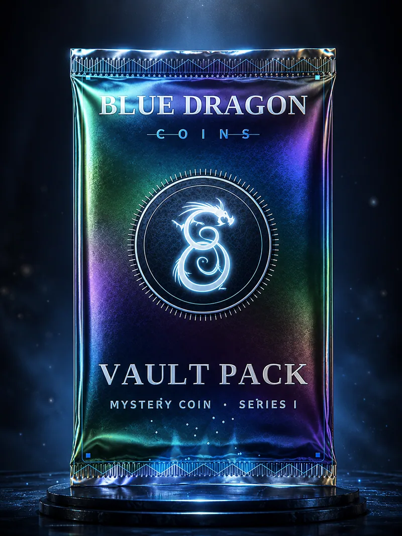 Blue Dragon Coins single vault pack